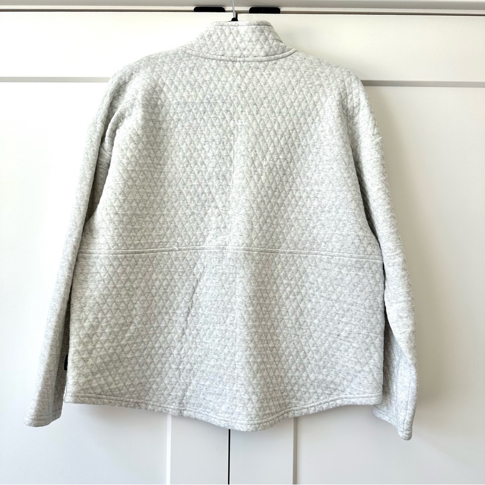 Eddie Bauer Quilted Half-Zip Pullover - Picture 5 of 5